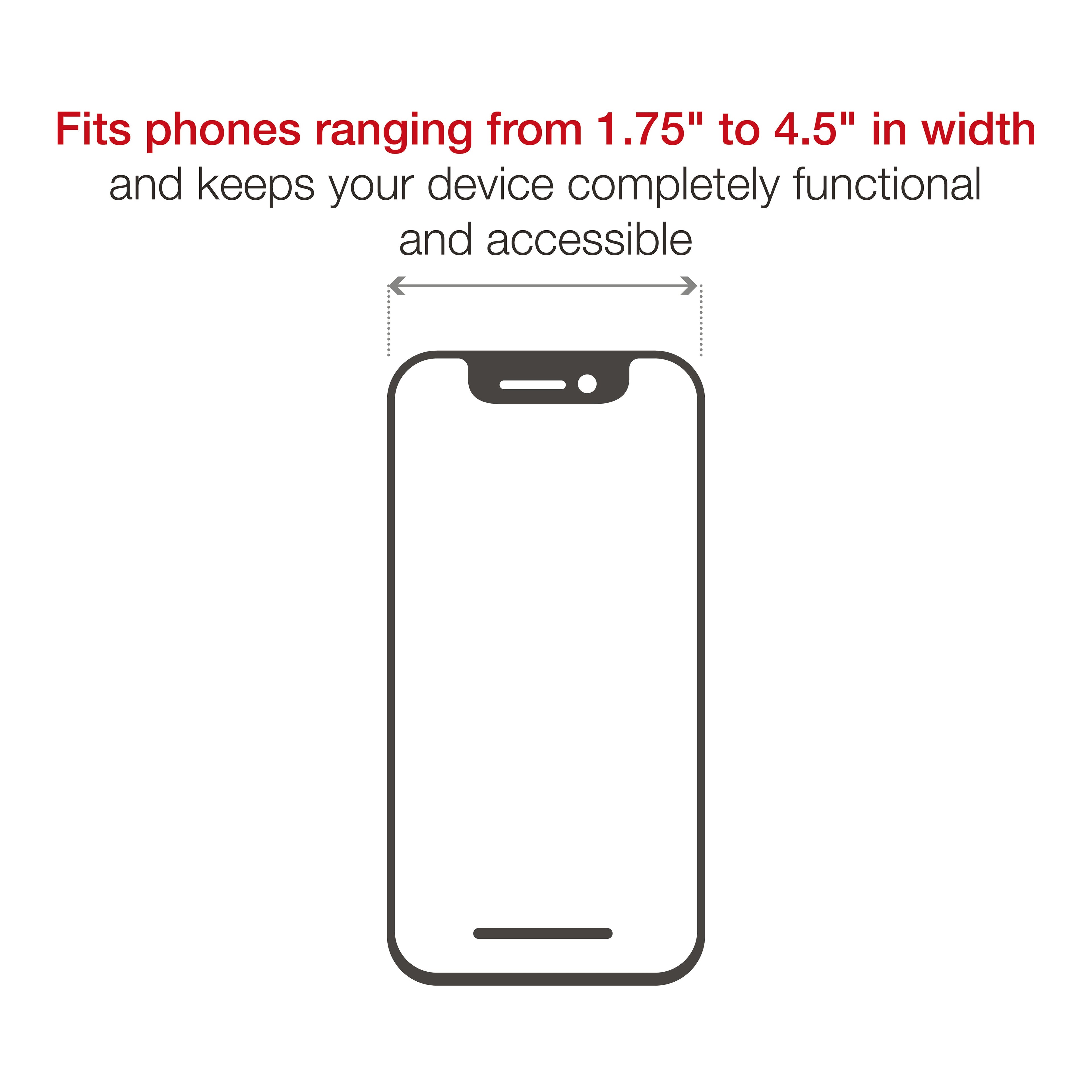 RAM-B-166-UN10U:RAM-B-166-UN10U_1:RAM® X-Grip® Large Phone Mount with Twist-Lock™ Suction Cup - Medium