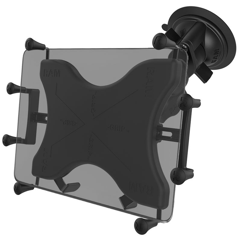 RAM-B-166-UN11U:RAM-B-166-UN11U_1:RAM® X-Grip® Large Tablet Mount with RAM® Twist-Lock™ Suction Cup Base