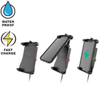 RAM-B-166-UN14W-1:RAM-B-166-UN14W-1_1:RAM® Quick-Grip™ 15W Waterproof Wireless Charging Suction Cup Mount