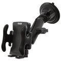 RAM-B-166-UN5U:RAM-B-166-UN5U_1:RAM® Twist-Lock™ Suction Cup Mount with Spring-Loaded Phone Holder