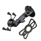 RAM-B-166-UN7U:RAM-B-166-UN7U_1:RAM® X-Grip® Phone Mount with RAM® Twist-Lock™ Suction Cup