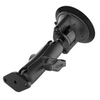 RAM-B-166U:RAM-B-166U_1:RAM® Twist-Lock™ Suction Cup Double Ball Mount - Medium