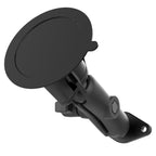RAM-B-166U:RAM-B-166U_1:RAM® Twist-Lock™ Suction Cup Double Ball Mount - Medium