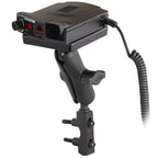 RAM-B-174-300-1U:RAM-B-174-300-1U_1:RAM® Power Plate™ III Brake/Clutch Reservoir Mount for Radar Detectors