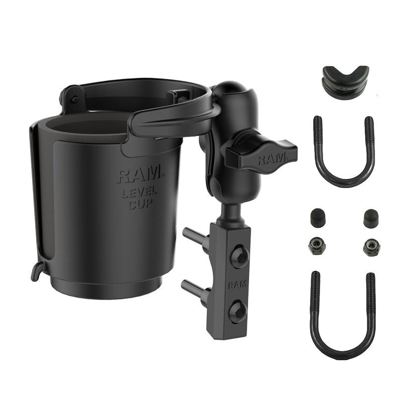 RAM-B-174-A-132U:RAM-B-174-A-132U_1:RAM® Level Cup™ 16oz Drink Holder with Brake/Clutch Reservoir Base