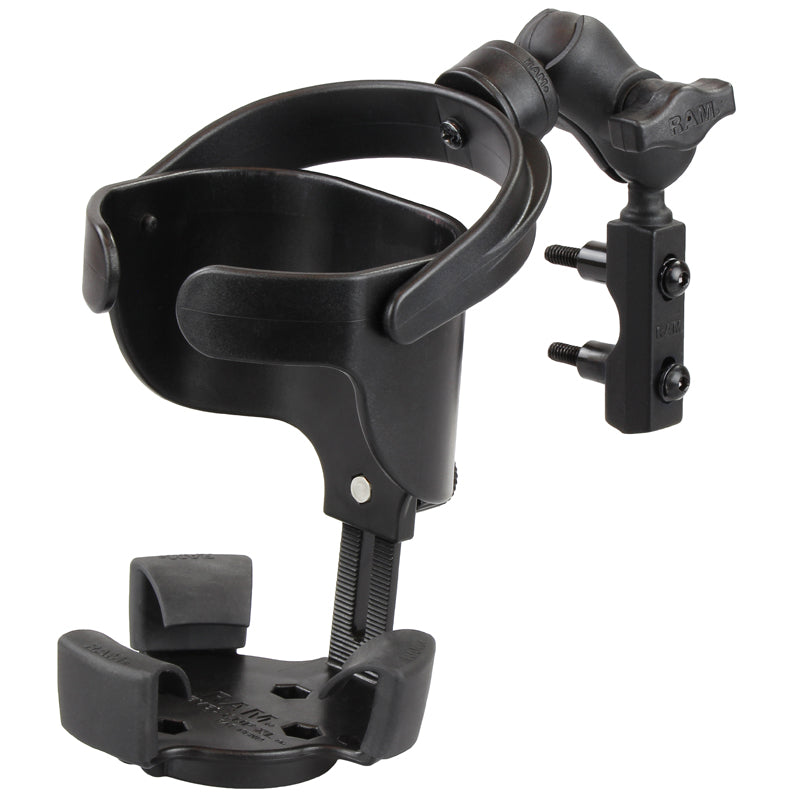RAM-B-174-A-417U:RAM-B-174-A-417U_1:RAM® Level Cup™ XL 32oz Drink Holder with Brake/Clutch Reservoir Base