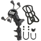 RAM-B-174-A-UN7U:RAM-B-174-A-UN7U_1:RAM® X-Grip® Phone Mount with Brake/Clutch Reservoir Base - Short