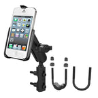 RAM-B-174-AP11:RAM-B-174-AP11_1:RAM® Motorcycle Brake/Clutch Reservoir Mount for Apple iPhone 5 & 5s