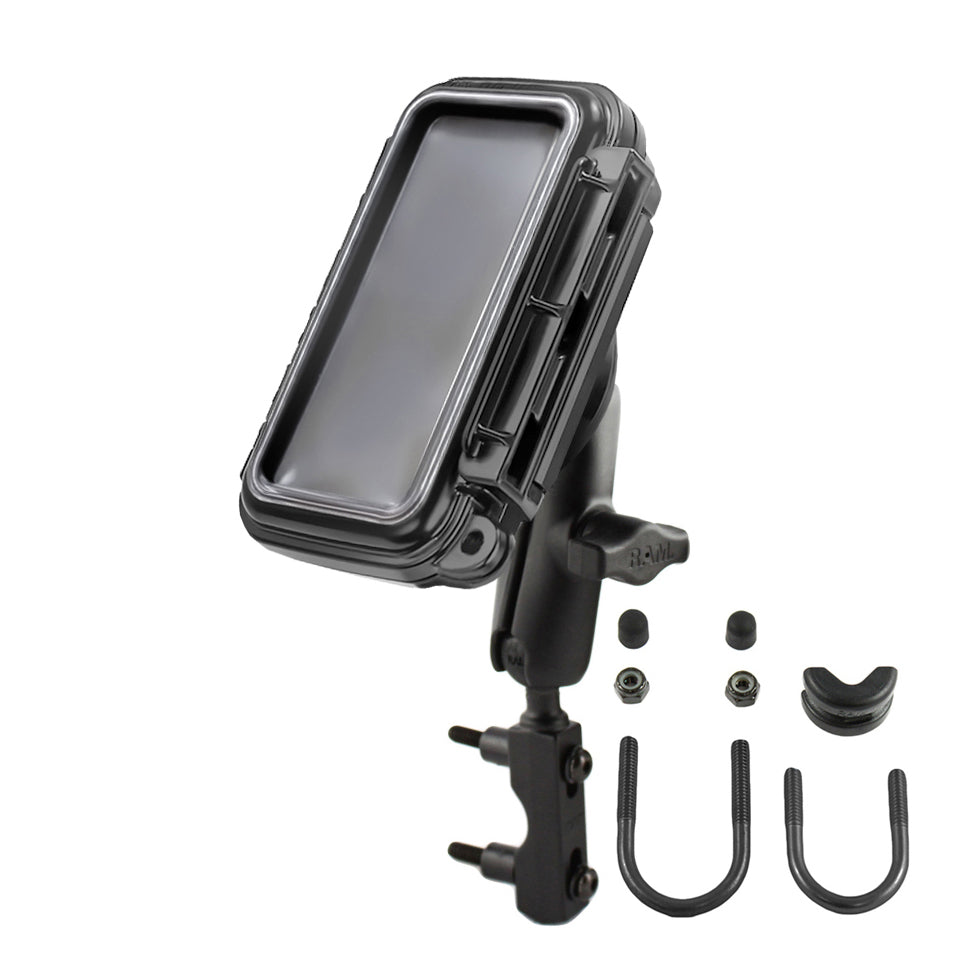RAM-B-174-AQ2U:RAM-B-174-AQ2U_1:RAM® Aqua Box® with Brake/Clutch Reservoir Mount for Medium Devices