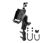 RAM-B-174-GA20U:RAM-B-174-GA20U_1:RAM® Brake/Clutch Reservoir Mount for Garmin Rino 520, 530 + More