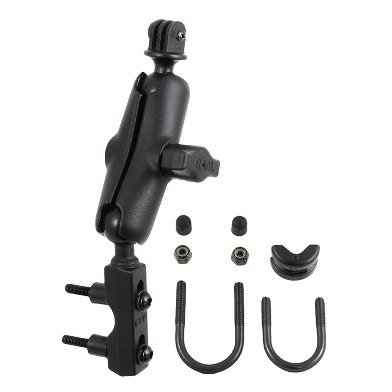 RAM-B-174-GOP1U:RAM-B-174-GOP1U_1:RAM® Brake/Clutch Reservoir Mount with Universal Action Camera Adapter