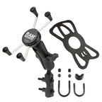 RAM-B-174-UN10:RAM-B-174-UN10_1:RAM® X-Grip® Large Phone Mount with Brake/Clutch Reservoir Base - Medium