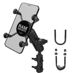 RAM-B-174-UN7U:RAM-B-174-UN7U_1:RAM® X-Grip® Phone Mount with Brake/Clutch Reservoir Base - Medium