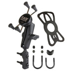 RAM-B-174-UN7U:RAM-B-174-UN7U_1:RAM® X-Grip® Phone Mount with Brake/Clutch Reservoir Base - Medium