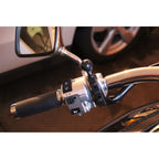 RAM-B-174U:RAM-B-174U_1:RAM® Motorcycle Brake/Clutch Reservoir Mount with Diamond Plate - Medium