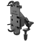 RAM-B-176-A-PD4-462:RAM-B-176-A-PD4-462_1:RAM® Quick-Grip™ XL Phone Mount with Vibe-Safe™ & Fork Stem Base - Short