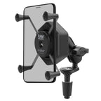 RAM-B-176-A-UN10-462:RAM-B-176-A-UN10-462_1:RAM® X-Grip® Large Phone Mount with Vibe-Safe™ & Fork Stem Base - Short