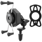 RAM-B-176-A-UN10-462:RAM-B-176-A-UN10-462_1:RAM® X-Grip® Large Phone Mount with Vibe-Safe™ & Fork Stem Base - Short