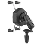 RAM-B-176-A-UN10-462:RAM-B-176-A-UN10-462_1:RAM® X-Grip® Large Phone Mount with Vibe-Safe™ & Fork Stem Base - Short