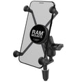 RAM-B-176-A-UN10U:RAM-B-176-A-UN10U_1:RAM® X-Grip® Large Phone Mount with Motorcycle Fork Stem Base