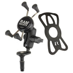 RAM-B-176-A-UN7U:RAM-B-176-A-UN7U_1:RAM® X-Grip® Phone Holder with Motorcycle Fork Stem Base