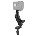 RAM-B-176-GOP1U:RAM-B-176-GOP1U_1:RAM® Motorcycle Fork Stem Mount with Universal Action Camera Adapter
