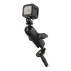 RAM-B-176-GOP1U:RAM-B-176-GOP1U_1:RAM® Motorcycle Fork Stem Mount with Universal Action Camera Adapter