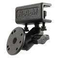 RAM-B-177-202U:RAM-B-177-202U_1:RAM® Glare Shield Clamp Double Ball Mount with Round Plate