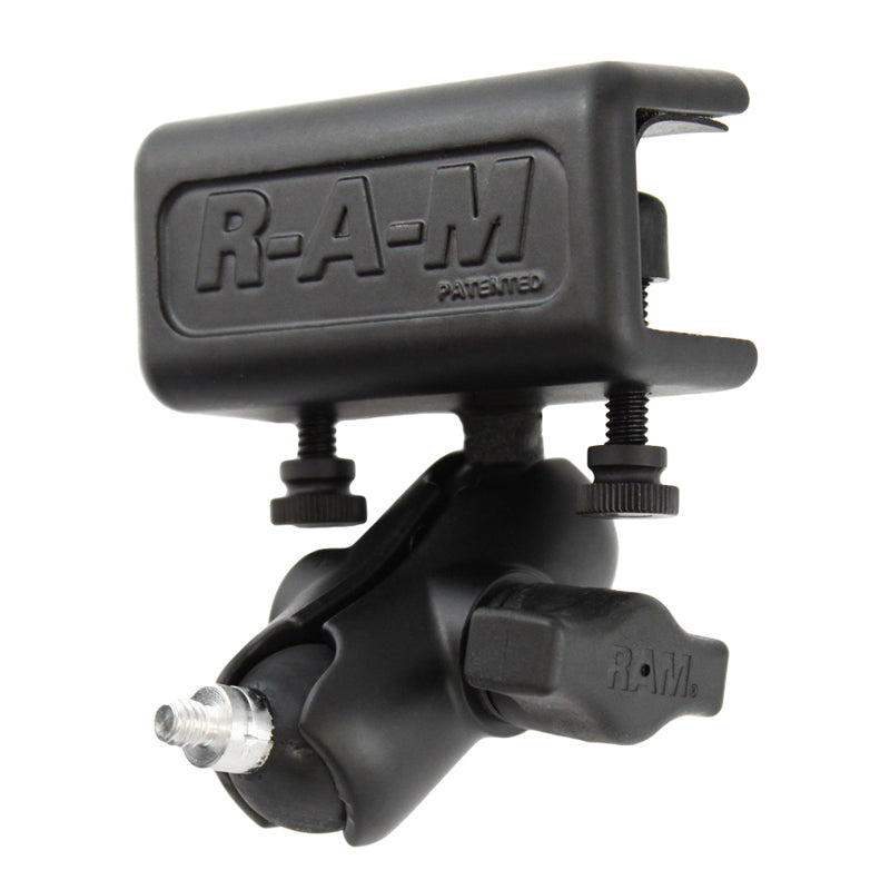 RAM-B-177-237:RAM-B-177-237_1:RAM® Glare Shield Clamp Double Ball Mount with 1/4"-20 Threaded Stud