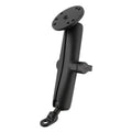 RAM-B-180-C-202U:RAM-B-180-C-202U_1:RAM® 9mm Angled Bolt Head Adapter Mount with Round Plate - Long
