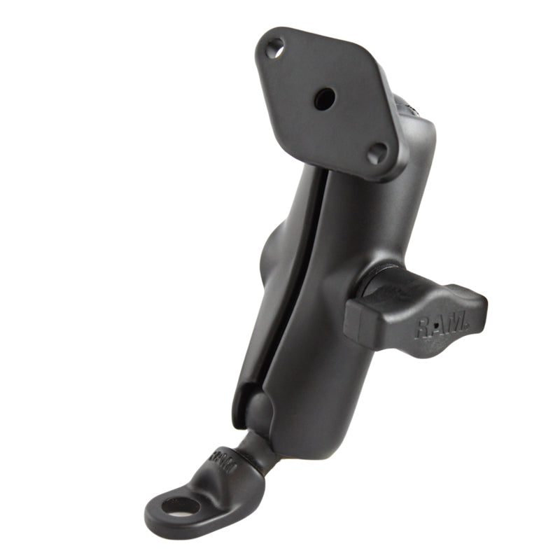 RAM-B-180U:RAM-B-180U_1:RAM® Double Ball Mount with 9mm Angled Bolt Head Adapter