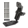 RAM-B-183U:RAM-B-183U_1:RAM® Offset Reservoir Cover Double Ball Mount