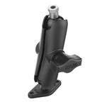 RAM-B-185U:RAM-B-185U_1:RAM® Double Ball Mount with Diamond Plate & 1/4"-20 Female Threaded Post