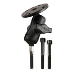 RAM-B-186-A-202U:RAM-B-186-A-202U_1:RAM® Handlebar Clamp Mount with M8 Bolts and Round Plate - Short