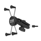 RAM-B-186-M6-UN10U:RAM-B-186-M6-UN10U_1:RAM® X-Grip® Large Phone Mount with Grab Handle & A-Pillar M6 Bolt Base