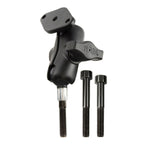 RAM-B-186U-A:RAM-B-186U-A_1:RAM® Motorcycle Handlebar Clamp Mount with M8 Bolts - Short