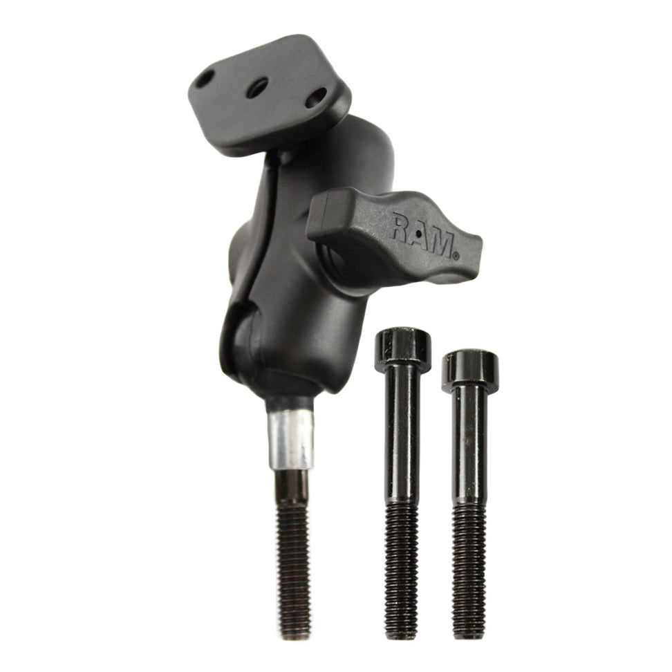 RAM-B-186U-A:RAM-B-186U-A_1:RAM® Motorcycle Handlebar Clamp Mount with M8 Bolts - Short
