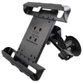 RAM-B-189-A-TAB17-ALA1-KRU:RAM-B-189-A-TAB17-ALA1-KRU_1:RAM® Tab-Tite™ Dual Suction Mount for iPad 1-4 with Case
