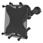 RAM-B-189-C-UN9U:RAM-B-189-C-UN9U_1:RAM® X-Grip® with Twist-Lock™ Dual Suction for 9"-11" Tablets - Long