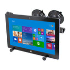 RAM-B-189-C-UN9U:RAM-B-189-C-UN9U_1:RAM® X-Grip® with Twist-Lock™ Dual Suction for 9"-11" Tablets - Long