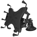 RAM-B-189-PIV1-A-UN9U:RAM-B-189-PIV1-A-UN9U_1:RAM® X-Grip® with Twist-Lock™ Pivot Suction for 9"-11" Tablets - Short