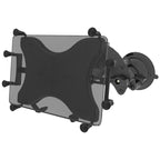 RAM-B-189-PIV1-UN9U:RAM-B-189-PIV1-UN9U_1:RAM® X-Grip® with Twist-Lock™ Pivot Suction for 9"-11" Tablets - Medium