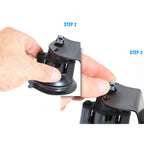 RAM-B-189-PIV1-UN9U:RAM-B-189-PIV1-UN9U_1:RAM® X-Grip® with Twist-Lock™ Pivot Suction for 9"-11" Tablets - Medium