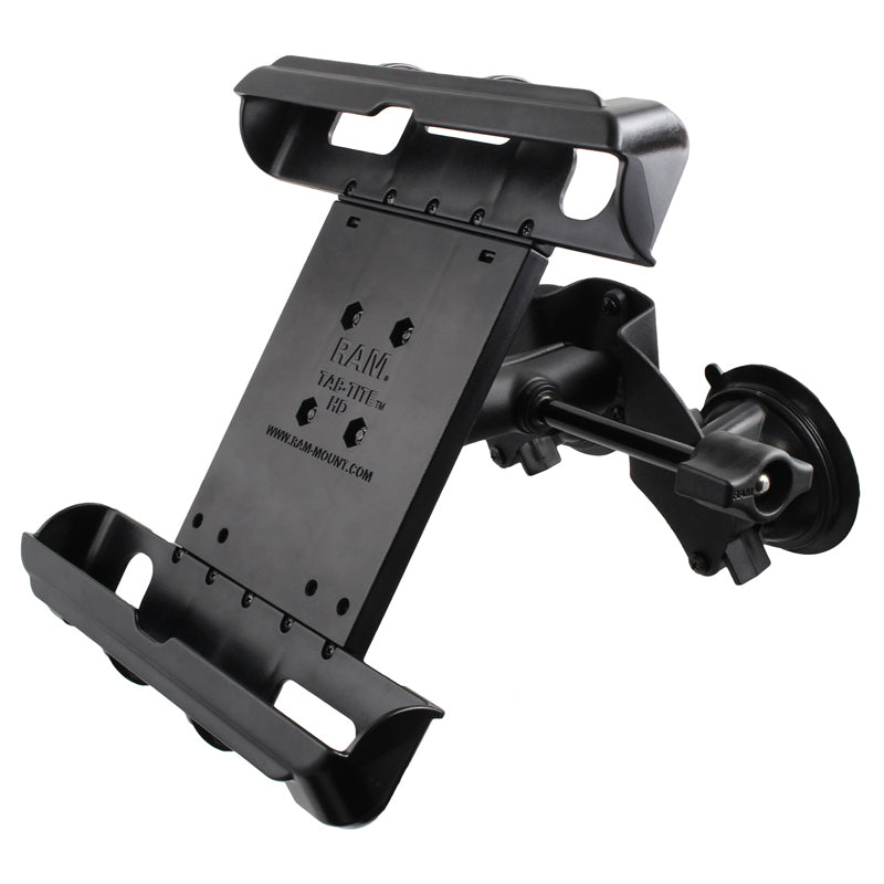 RAM-B-189-TAB17-ALA1-KRU:RAM-B-189-TAB17-ALA1-KRU_1:RAM® Tab-Tite™ with Twist-Lock™ Dual Suction for iPad Gen 1-4 with Case