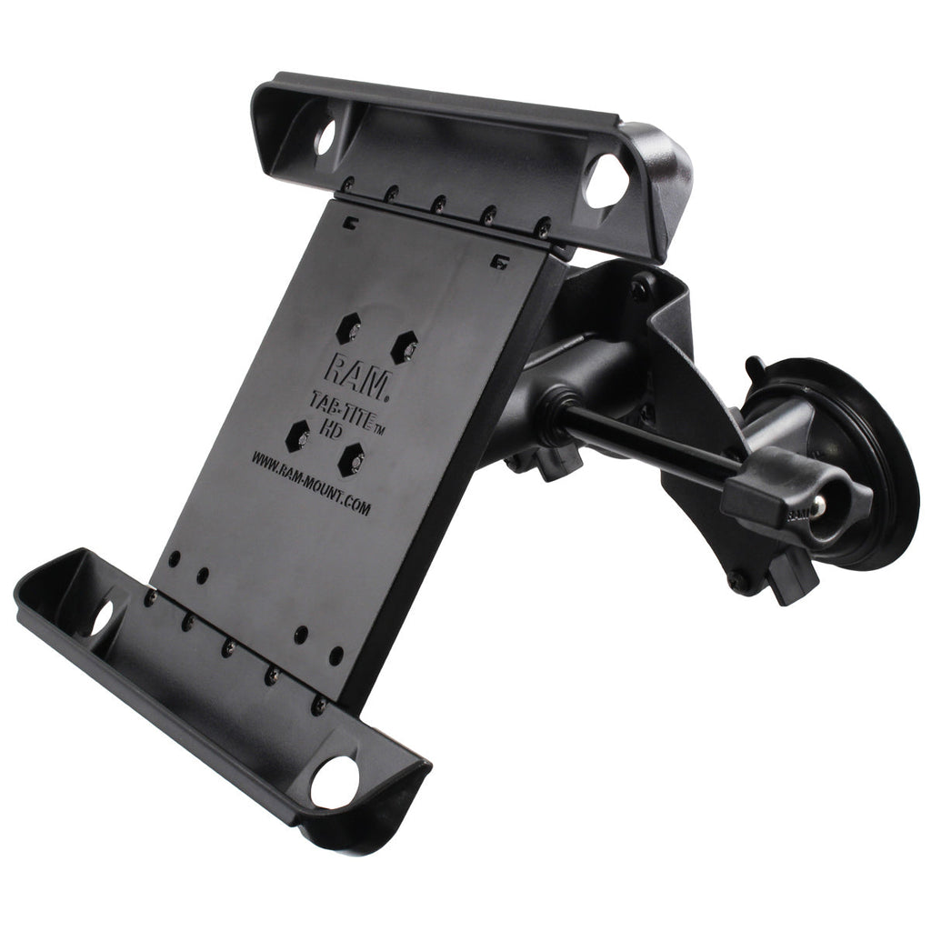 RAM-B-189-TAB3-ALA1-KRU:RAM-B-189-TAB3-ALA1-KRU_1:RAM® Tab-Tite™ Suction Mount for iPad Gen 1-4 - Extension Retention Knob