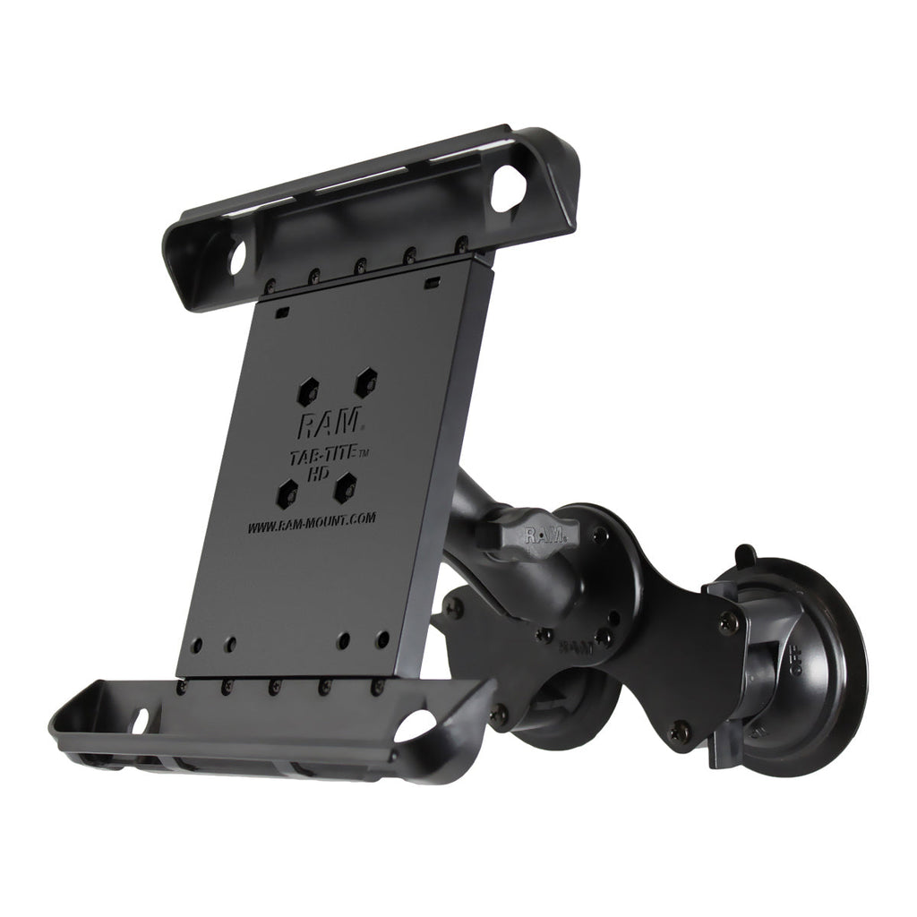 RAM-B-189-TAB3U:RAM-B-189-TAB3U_1:RAM® Tab-Tite™ with Twist-Lock™ Dual Suction for iPad Gen 1-4