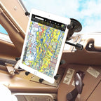 RAM-B-189-UN9-ALA1-KRU:RAM-B-189-UN9-ALA1-KRU_1:RAM® X-Grip® with Dual Suction for 9"-11" Tablets - Inset Plate