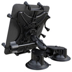 RAM-B-189-UN9-ALA1-KRU:RAM-B-189-UN9-ALA1-KRU_1:RAM® X-Grip® with Dual Suction for 9"-11" Tablets - Inset Plate