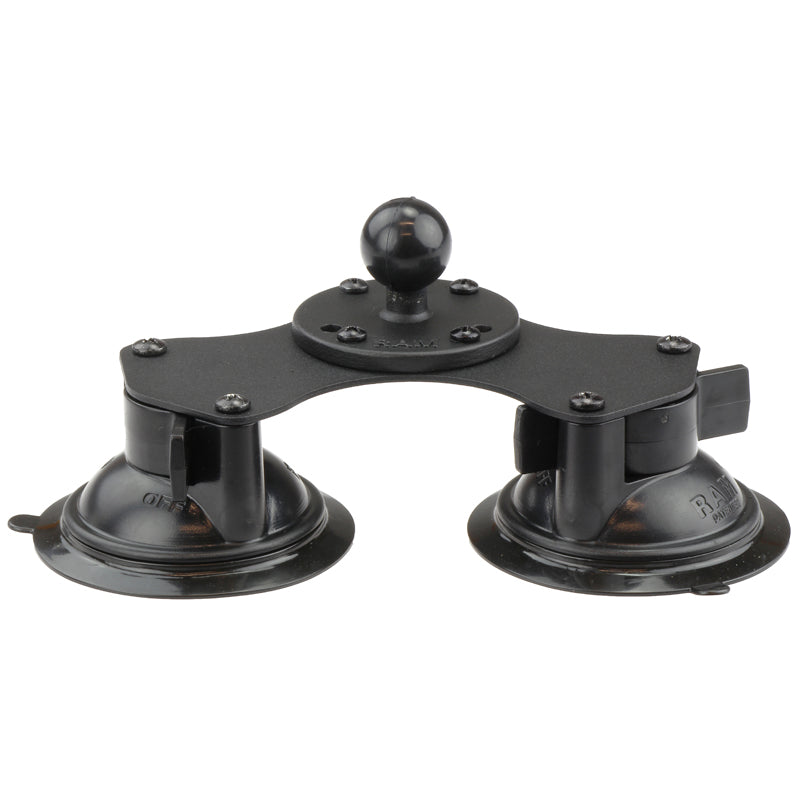 RAM-B-189B-202U:RAM-B-189B-202U_1:RAM® Twist-Lock™ Dual Suction Cup Base with Ball