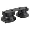 RAM-B-189B-FRO1U:RAM-B-189B-FRO1U_1:RAM® Twist-Lock™ Dual Suction Cup Base with Straight Plate